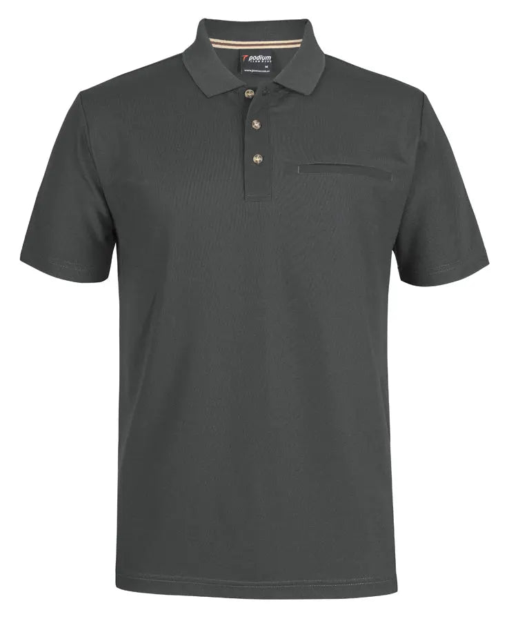Jb's Short Sleeve Recycled Polyester Pocket Polo Shirt 7SPR